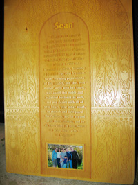 wide plaque